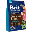 Brit  3kg premium Dog by  Nature Sensitive Lamb+Rice
