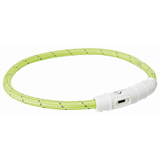 Svítící kroužek USB na krk,M-L: 45cm, zelená Svítící kroužek USB na krk,M-L: 45cm, zelená