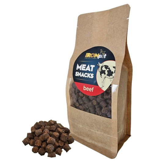 IRONpet tréninkové masové pamlsky Hovězí 400 g