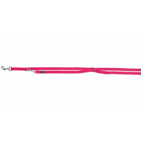 Vodítko PREMIUM prodlužovací , M - L :2m / 2cm , fuchsia