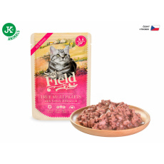 Sams Field True Meat Fillets with Turkey / Broccoli for Kittens, kapsička pro kočky 85 g (Sam's Field)