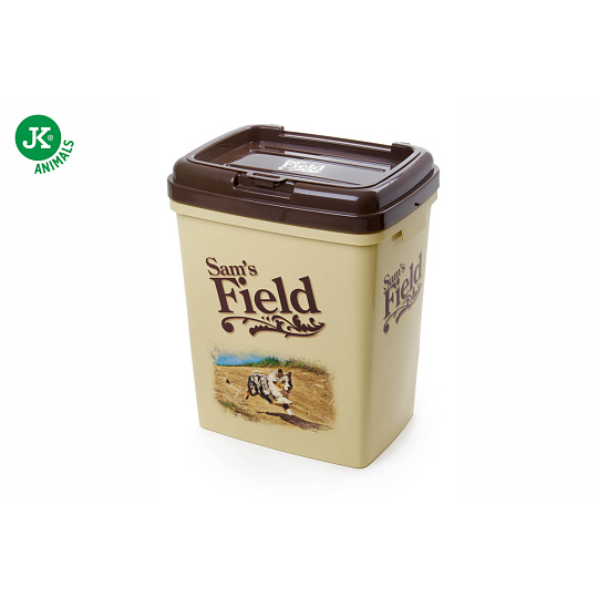 Sam's Field plastový barel pro skladování granulí (Sams Field barel na granule) Sam's Field plastový barel pro skladování granulí (Sams Field barel na granule)