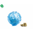 TPR – Snack ball modrý, odolná (gumová) hračka z termoplastické pryže