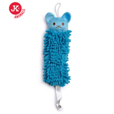 JK  koala mop, plyšová pískací hračka 25cm , modrá