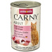 ANIMONDA konzerva CARNY Adult - krůta, kuře+ráčci 400g