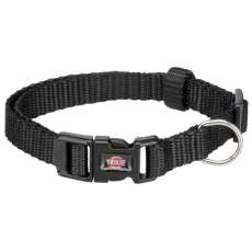 Obojek PREMIUM 22-35 cm/10 mm (XS-S)  - černý