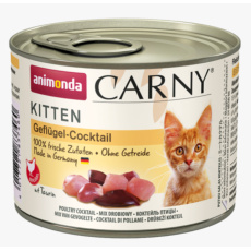 ANIMONDA konzerva CARNY Kitten- drůbeží koktejl 200