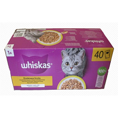 Whiskas 85gx 40ks kapsička drůbeží hody v želé cat Whiskas 85gx 40ks kapsička drůbeží hody v želé cat