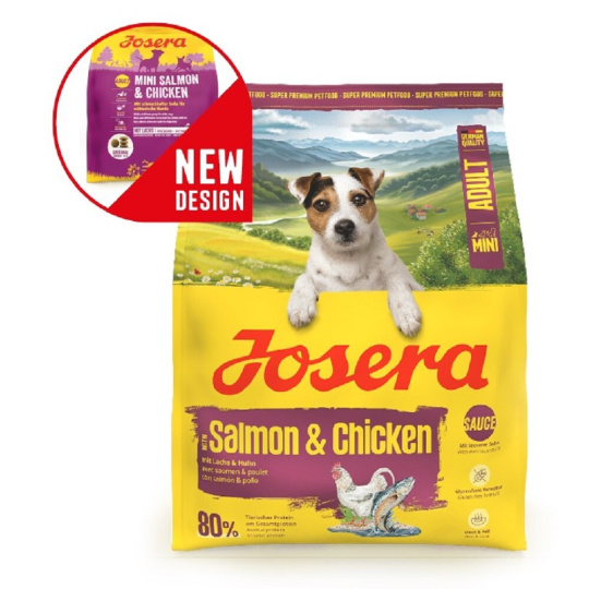 Josera 900g Mini Adult with Salmon & Chicken dog Josera 900g Mini Adult with Salmon & Chicken dog