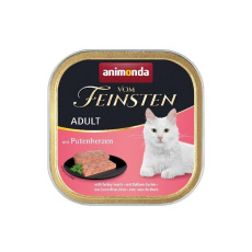 ANIMONDA paštika ADULT - krůtí srdíčka pro kočky 100g ANIMONDA paštika ADULT - krůtí srdíčka pro kočky 100g