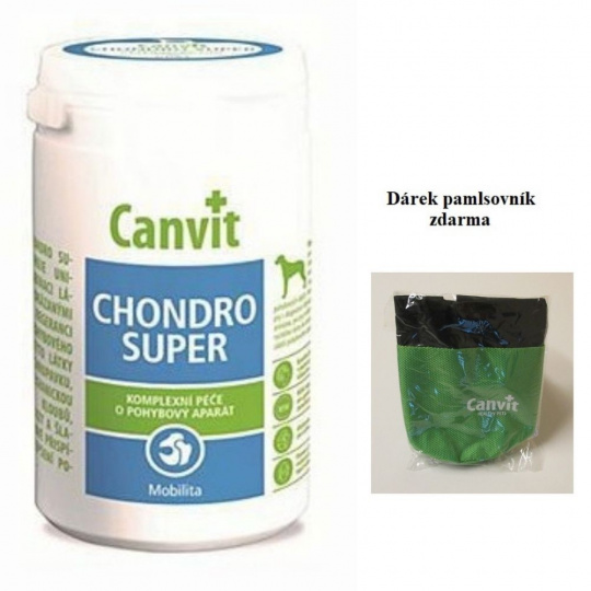 Canvit Chondro Super pro psy 230g new ochucené tablety