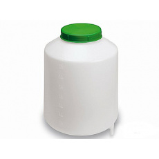 Zásobník bílý plastový s vývodem 8 l