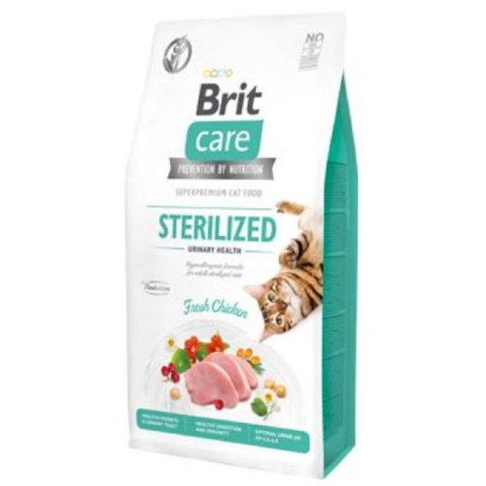 Brit Care 7,0kg cat Sterilized Urinary Healthy Grain-Free