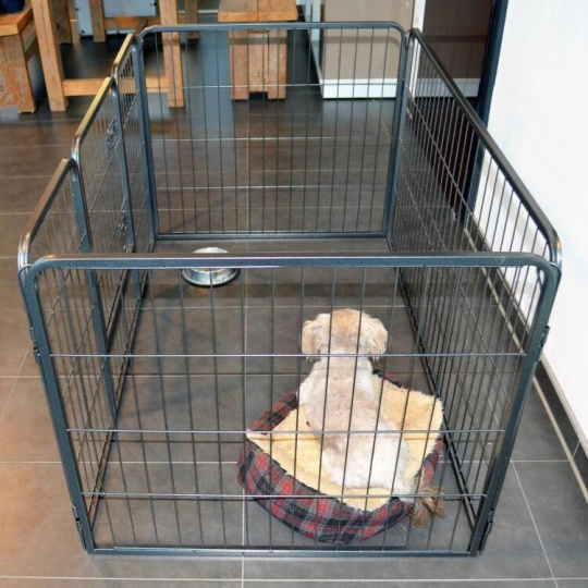 Výběh pro psy a další zvířata - velikost M - 4 segmenty, výška 70,5 Cm Výběh pro psy a další zvířata - velikost M - 4 segmenty, výška 70,5 Cm