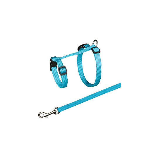Postroj nylon. pro kočku s vodítkem XL, 34-57 cm/13mm, 1,20m