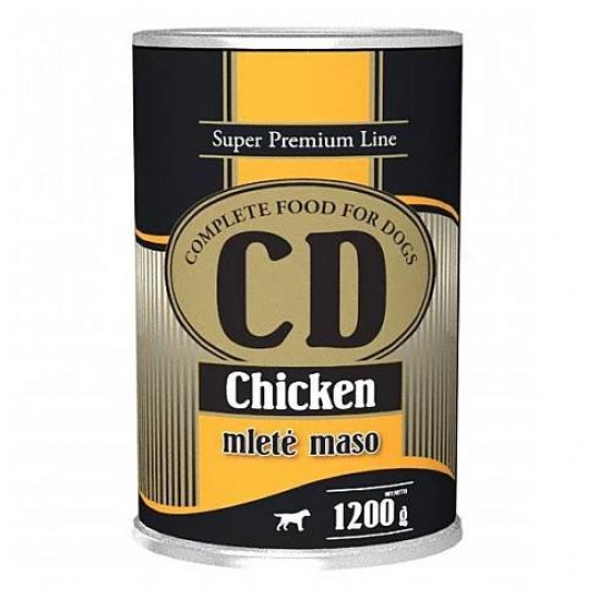 Delikan CD Dog chicken konzerva 1200g
