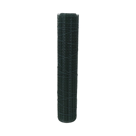 TOPTRADE síť svařovaná, poplastovaná, zelená, 19 / 1,4 mm, 500 mm x 5 m