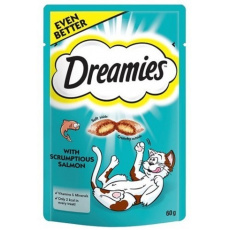 Dreamies s lososem 60g cat