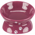 Zvýšená ergonomická keram. miska 0,15 l/13cm-vínová