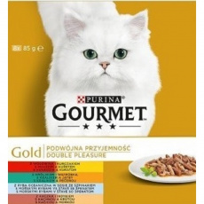 Gourmet konzerva 8x85g mix 