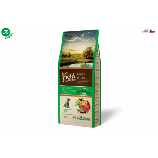 Sams Field Low Grain Puppy Lamb - Free Range 13 kg (Sams Field bez pšenice)
