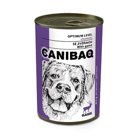 Canibaq Classic konzerva pro psy zvěřinová 415g