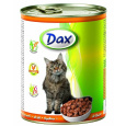 Dax Cat kousky drůbeží, konzerva 830 g 