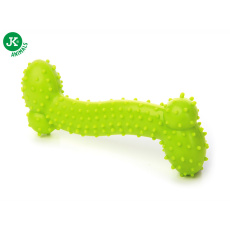 JK - hračka pro psy kost z termoplastické gumy 10cm, zelená