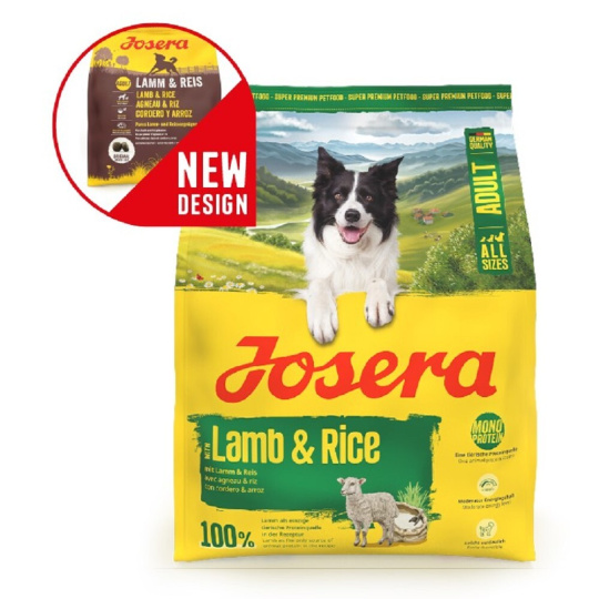 Josera 3kg A/S Adult with Lamb &#38; Rice dog