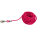Stopovací vodítko kulaté, vypouštěcí karabina,S-L: 15m/6mm,fuchsia