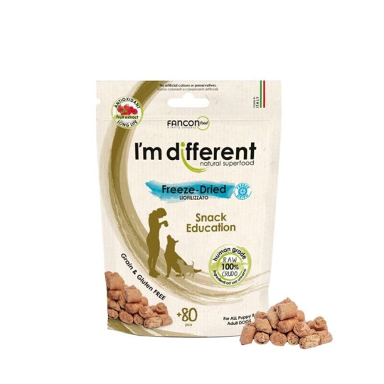 I´M DIFFERENT SNACK výcvikový mrazem sušený pamlsek, 40 g