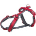 Premium trekingový postroj ,M-L:62-74cm/25mm,červená/grafit