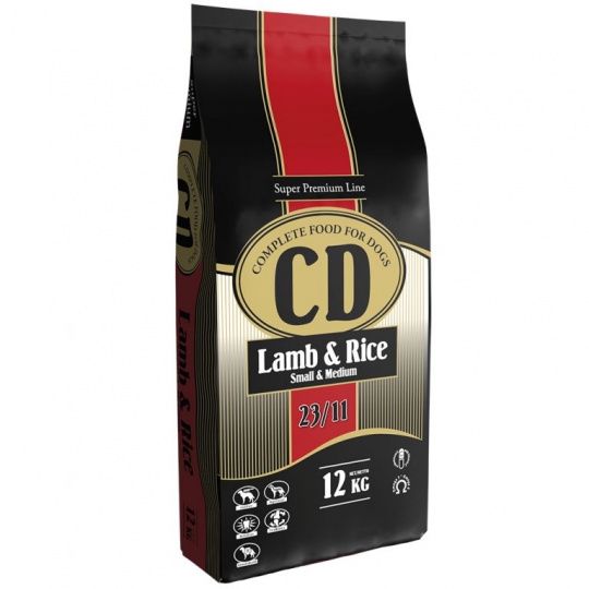 Delikan CD Lamb and rice-small and medium 12kg