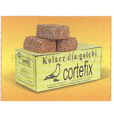 Cortefix - minerální kostka pro holuby, drůbež-snižuje ozobávání, nevídané složení 850g Cortefix - minerální kostka pro holuby, drůbež-snižuje ozobávání, nevídané složení 850g