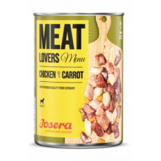 Josera dog 400g Meat Lovers Chicken with Carrot (kuřecí s mrkví)