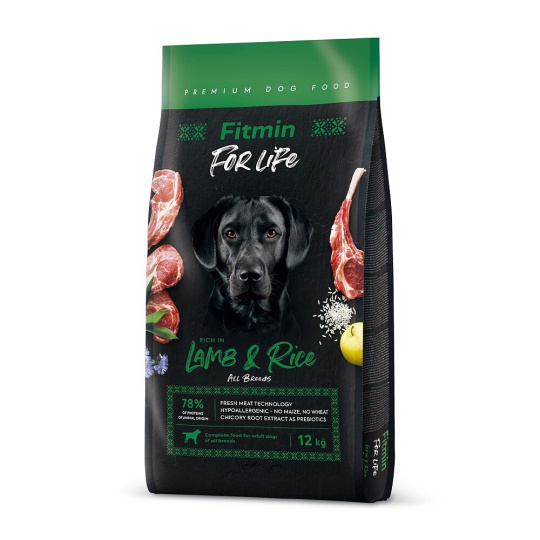 Fitmin Dog For Life Lamb/Rice 12kg