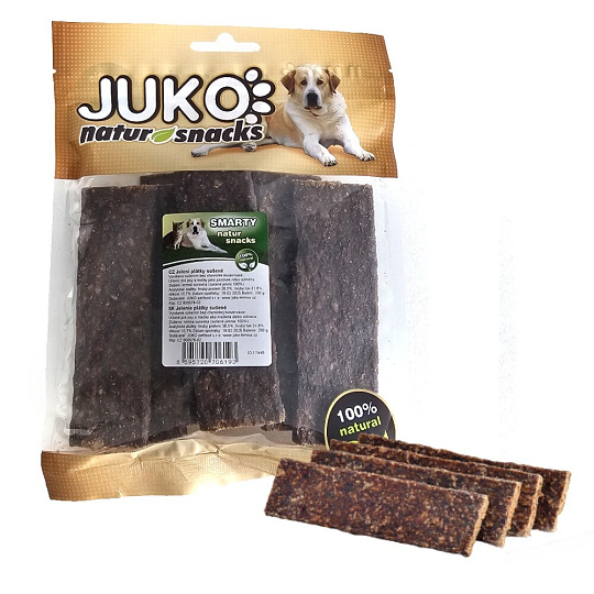 Jelení maso plátky sušené JUKO 200 g Jelení maso plátky sušené JUKO 200 g