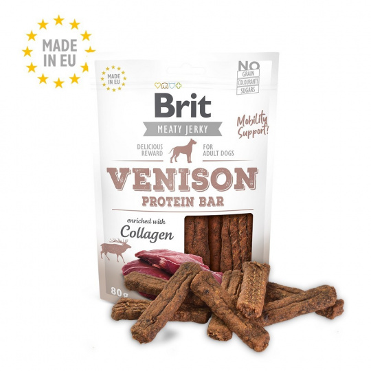 Brit Jerky - 200g Venison Protein Bar 