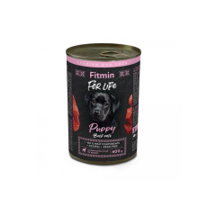 FITMIN For Life PUPPY hovězí  konzerva pro štěňata 400g