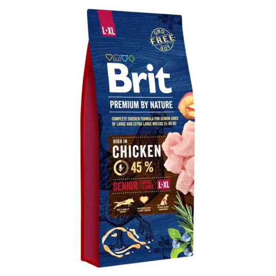 Brit Premium by Nature Senior L+XL, Chicken Brit Premium by Nature Senior L+XL, Chicken