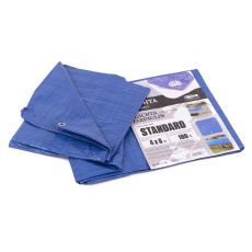 Plachta standard MODRÁ 4x6m Plachta standard MODRÁ 4x6m