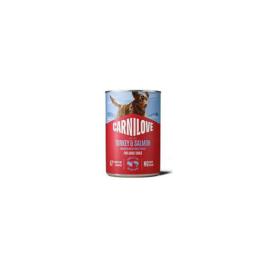  Carnilove Dog Can paté Turkey & Salmon 400g