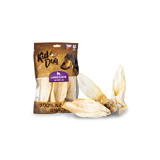 KIDDOG 100% Natural Snack, jehněčí ucho celé se záuškem 10-14 cm / 70 g KIDDOG 100% Natural Snack, jehněčí ucho celé se záuškem 10-14 cm / 70 g