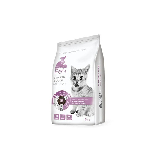 thePet+ Chicken & Duck Kittens kompletní krmivo pro koťata 8 kg