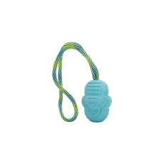 Vrhací tréninkový Aport s vlákny z rýžových slupek, na laně 8/30 cm HipHop