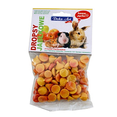 Dako 75g drops pro hlodavce - jablečné