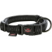 Obojek SOFTLINE ELEGANCE, M-L: 35-55cm/ 20mm černá/grafit