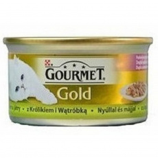 Gourmet  85g gold mix králík+játra  