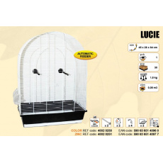 Klec LUCIE - chrom 450x320x640mm