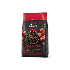 Fitmin For Life Beef krmivo pro kastrované kočky 1,8 kg